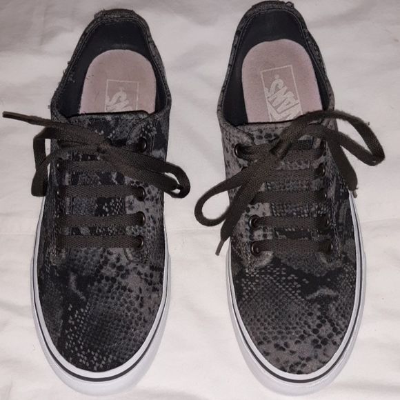 Vans Suede Snakeskin Skateboarding Shoes 8.5‎ - Picture 1 of 8
